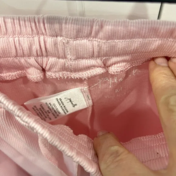Papinelle NWOT Luxe Rib sof touch Tee & Boxer PJ set